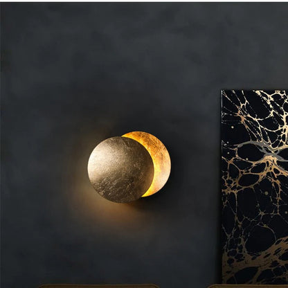 Eclipselamp voor aan de Muur | Sfeervolle Wandlamp met Zonsverduisteringseffect – EclipseGlow Light