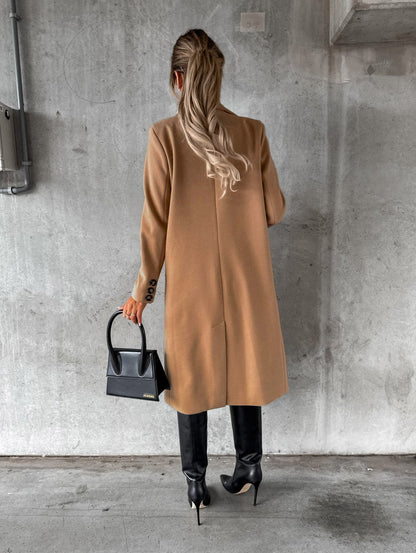 Stijlvolle Trenchcoat Jas | Lang