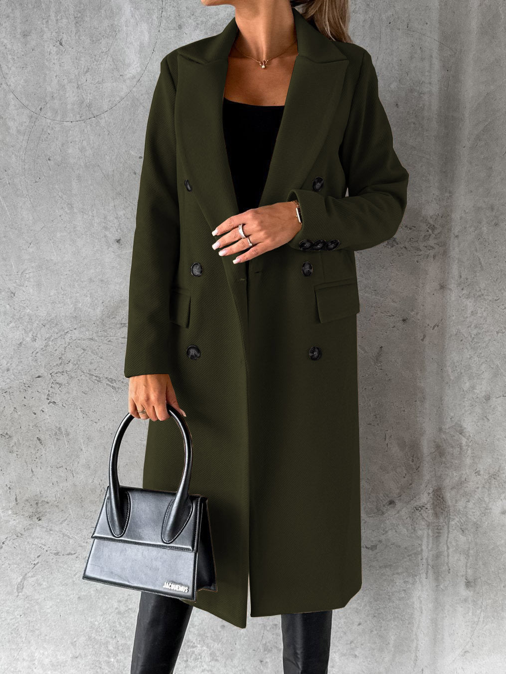 Stijlvolle Trenchcoat Jas | Lang