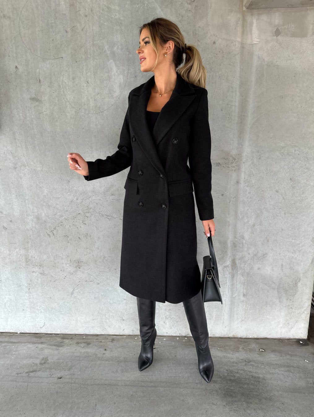 Stijlvolle Trenchcoat Jas | Lang