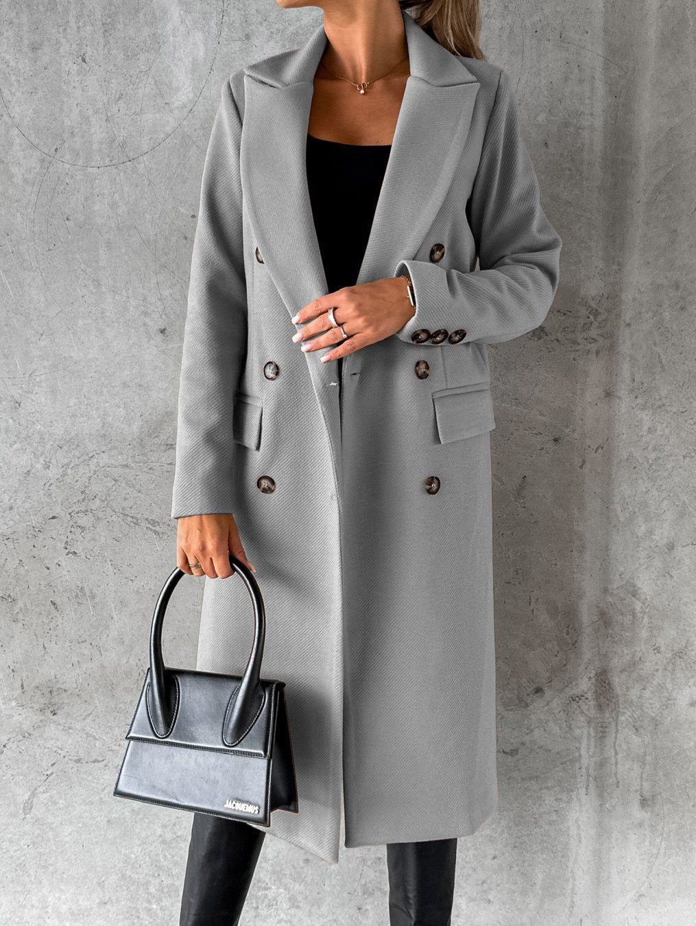Stijlvolle Trenchcoat Jas | Lang