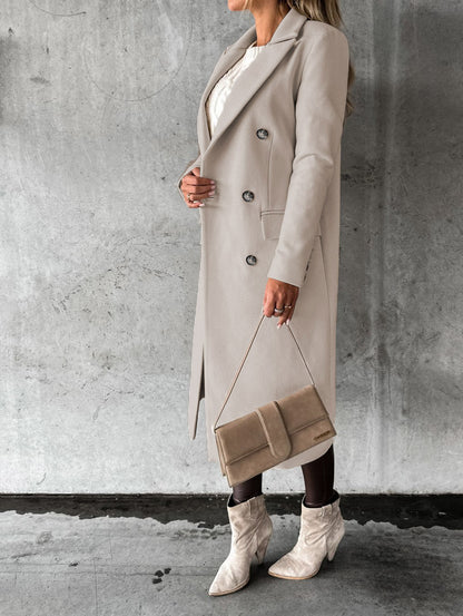 Stijlvolle Trenchcoat Jas | Lang