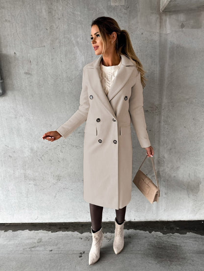 Stijlvolle Trenchcoat Jas | Lang