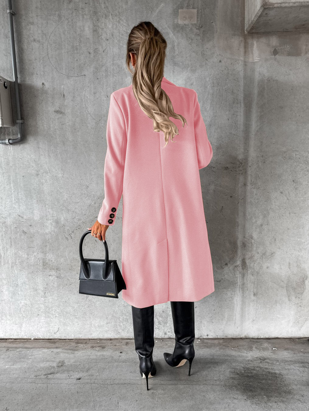 Stijlvolle Trenchcoat Jas | Lang