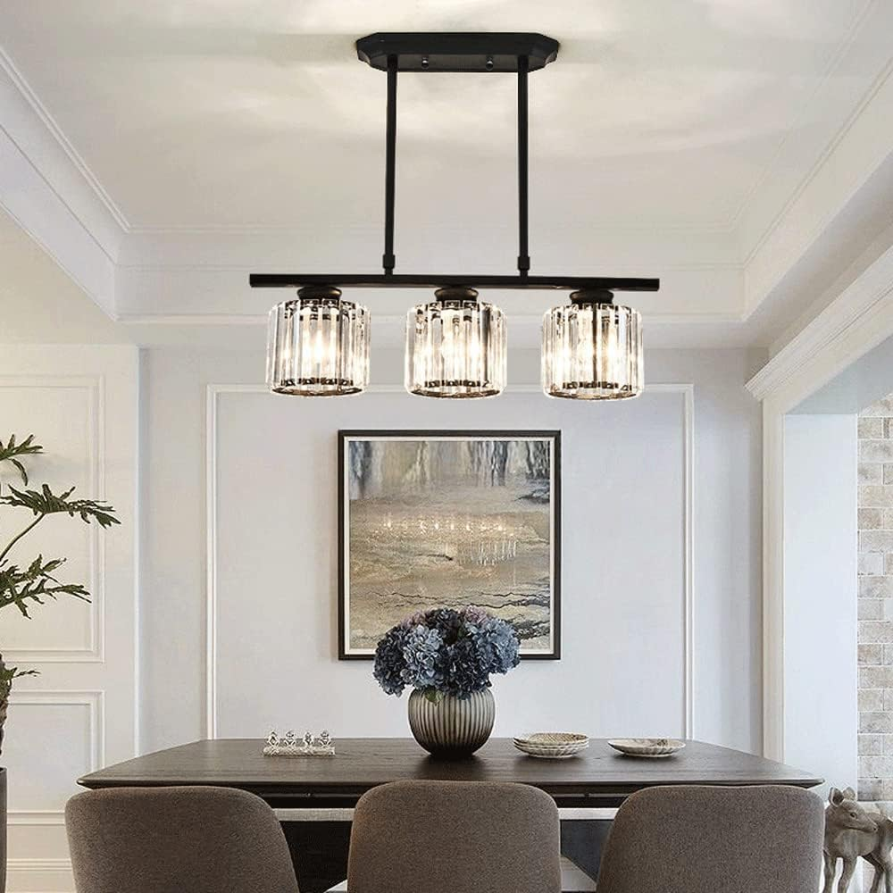 Moderne Art Deco Glazen Hanglampen | Stijlvolle Verlichting voor Keukeneiland of Eettafel – DecoGlow