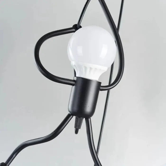 Funkylight Retro Hanglamp Iron Man | Industriële Metaal Designlamp voor Speelse Interieurs