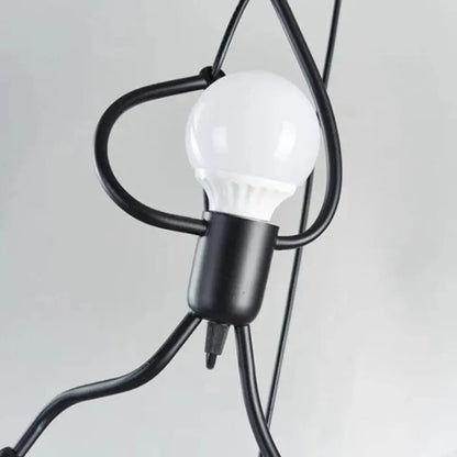 Funkylight Retro Hanglamp Iron Man | Industriële Metaal Designlamp voor Speelse Interieurs