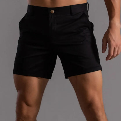 Heren Chino Korte Broek | Stijlvolle en Comfortabele Zomerbroek met Slim-Fit Pasvorm - George