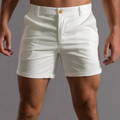 Heren Chino Korte Broek | Stijlvolle en Comfortabele Zomerbroek met Slim-Fit Pasvorm - George