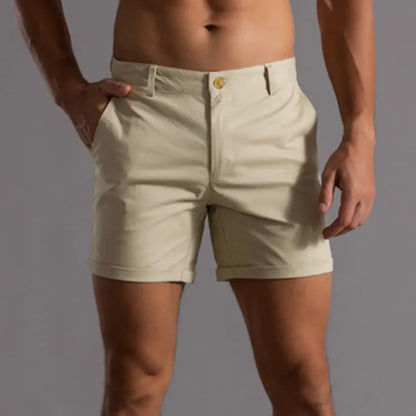 Heren Chino Korte Broek | Stijlvolle en Comfortabele Zomerbroek met Slim-Fit Pasvorm - George