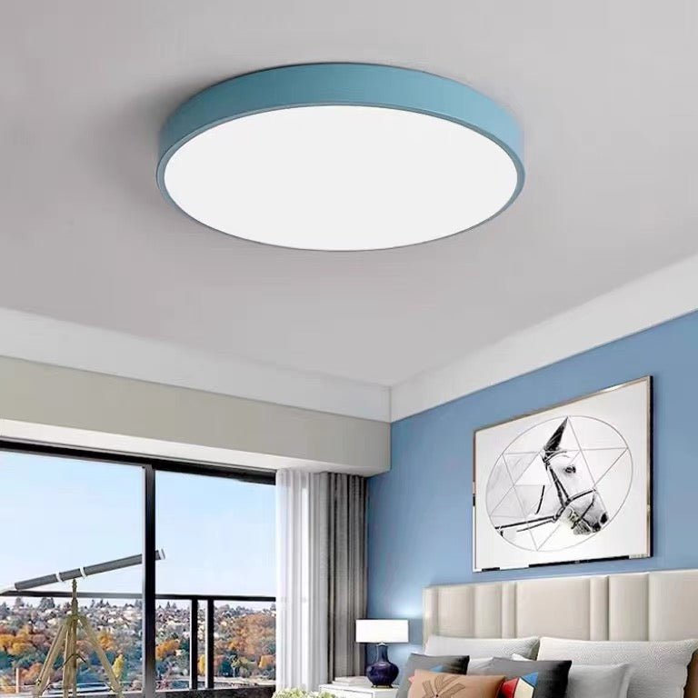 Ronde LED Plafondlamp | Strak Flush Mount Design voor Slaapkamer, Hal of Woonkamer – LumaRing LED