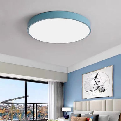 Ronde LED Plafondlamp | Strak Flush Mount Design voor Slaapkamer, Hal of Woonkamer – LumaRing LED