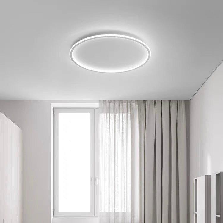Scandinavische Schijfvormige LED Plafondlamp | Minimalistisch Design voor Woonkamer of Hal – NordDisc Light