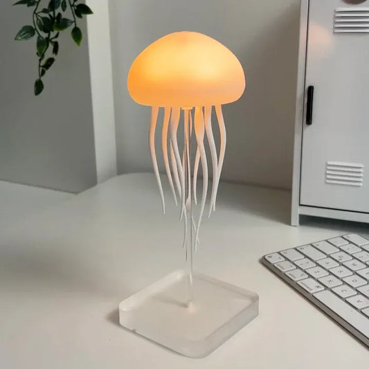 Slimme LED Kwallenlamp met Kleurrijke Verlichting | Bewegende Sfeerlamp met Realistisch Water Effect – JellyGlow Smart
