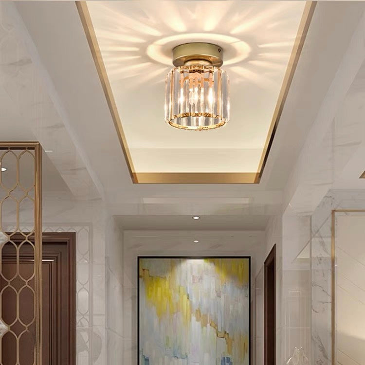 Moderne Plafondlamp met 1 Lichtpunt | Stijlvolle Ganglamp voor Hal of Overloop – SoloGlow