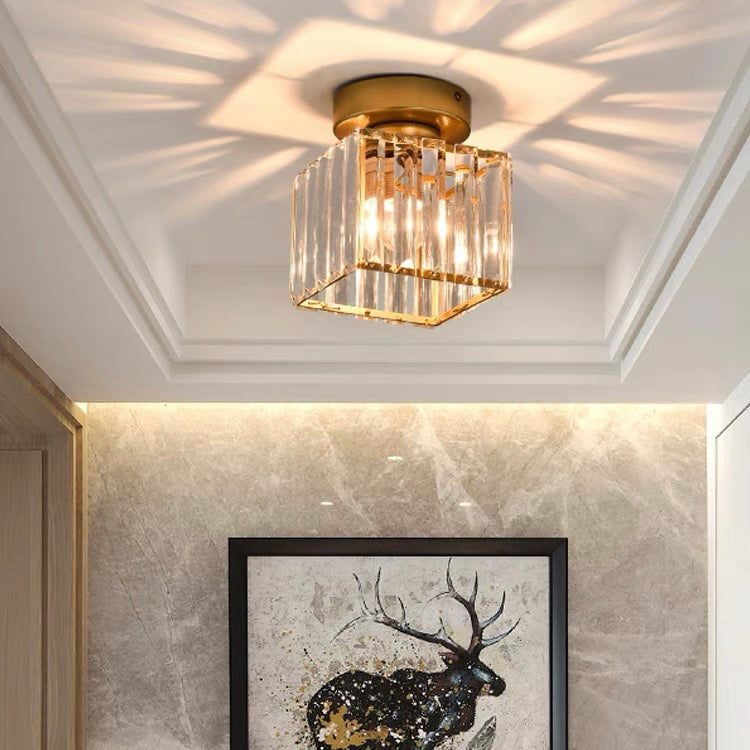 Moderne Plafondlamp met 1 Lichtpunt | Stijlvolle Ganglamp voor Hal of Overloop – SoloGlow