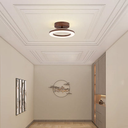 Ronde LED Plafondlamp van Acryl | Moderne Verlichting voor Hal of Entree – ClearGlow Hall Light