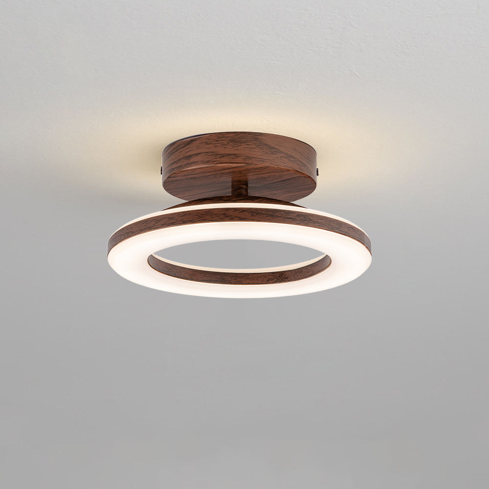 Ronde LED Plafondlamp van Acryl | Moderne Verlichting voor Hal of Entree – ClearGlow Hall Light