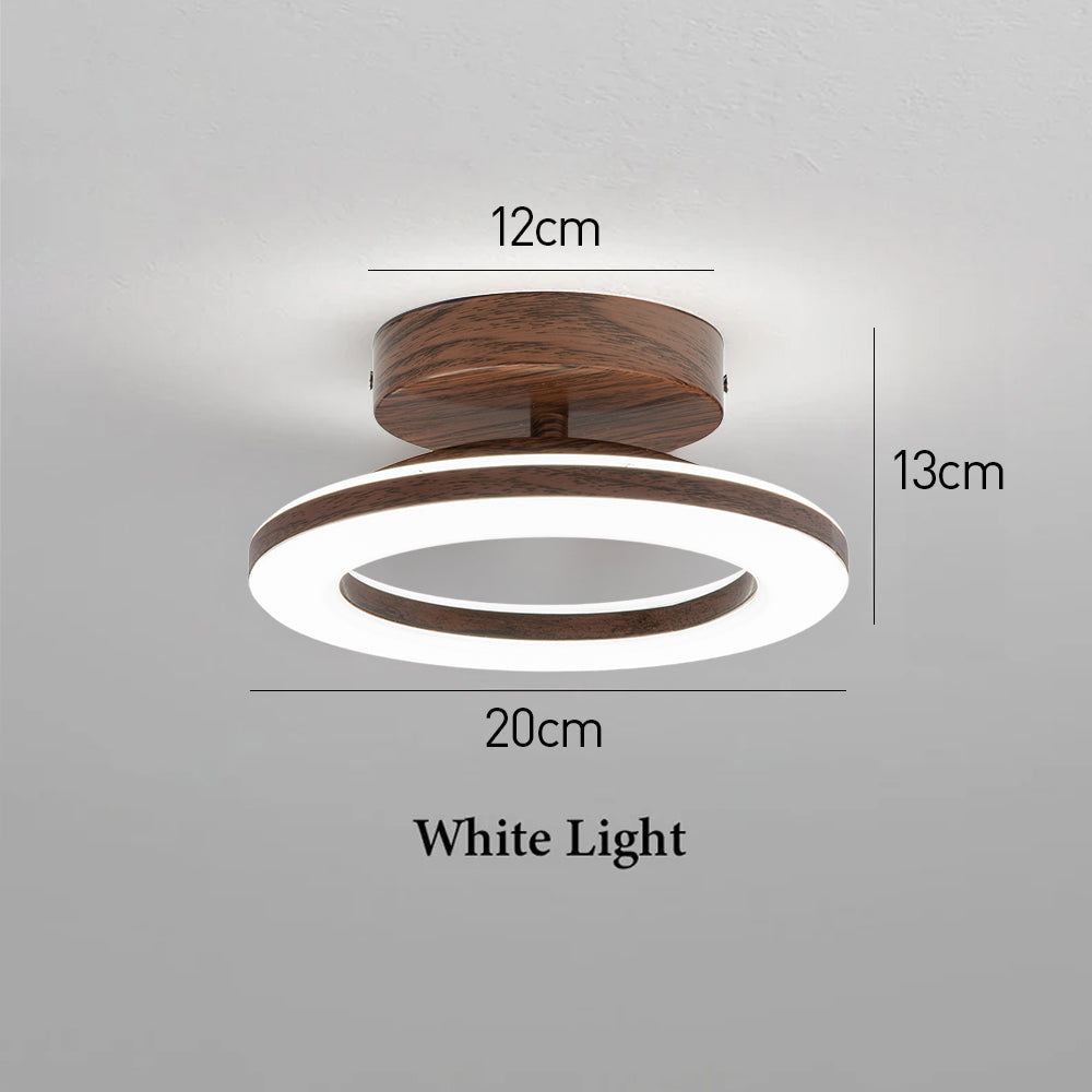 Ronde LED Plafondlamp van Acryl | Moderne Verlichting voor Hal of Entree – ClearGlow Hall Light