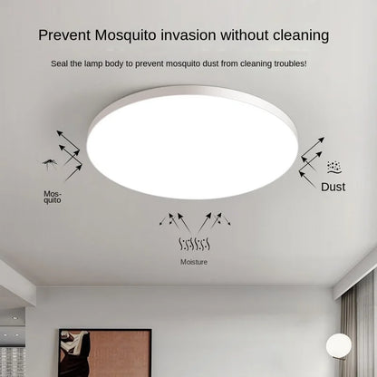 Ronde LED Plafondlamp in Minimalistische Stijl | Strakke Designlamp voor Woonkamer of Hal – LumoCircle LED