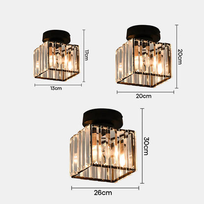 Moderne Plafondlamp met 1 Lichtpunt | Stijlvolle Ganglamp voor Hal of Overloop – SoloGlow