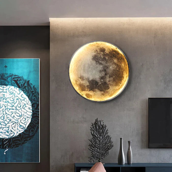 Moonlamp met Sterreneffect | Creëer een Magische Sfeer in je Kamer – LunaGlow Light