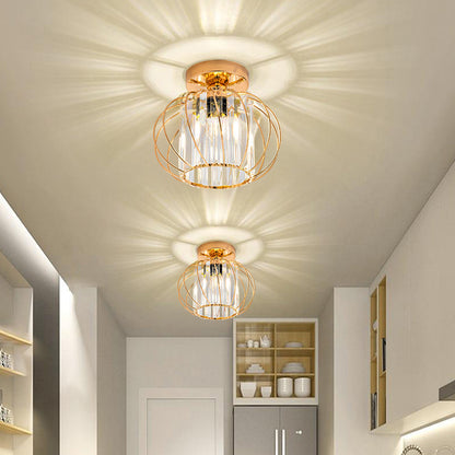 Nordic Luxe Plafondlamp van Glas | Designlamp voor Hal, Gang of Overloop – ScandiLuxe Glow