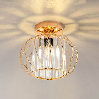 Nordic Luxe Plafondlamp van Glas | Designlamp voor Hal, Gang of Overloop – ScandiLuxe Glow