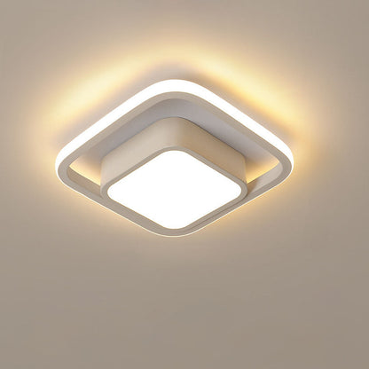 Minimalistische LED Plafondlamp met Dubbele Ring | Modern Design voor Woonkamer of Slaapkamer – TwinHalo LED