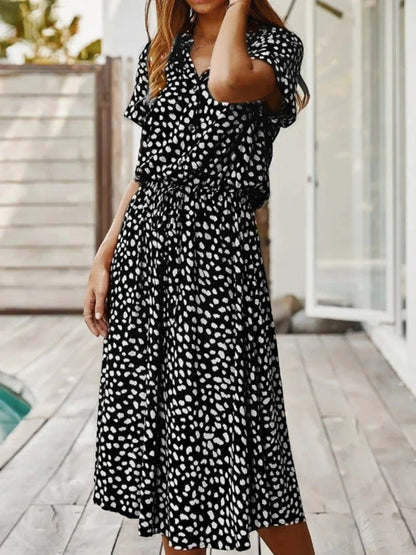 Zomerjurk met Print – Luchtig en Comfortabel voor Warme Dagen – Selina