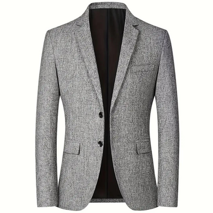 Casual Getextureerde Blazer Voor Heren | Slanke Pasvorm