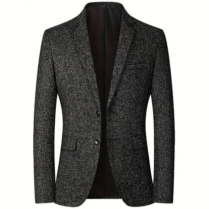 Casual Getextureerde Blazer Voor Heren | Slanke Pasvorm