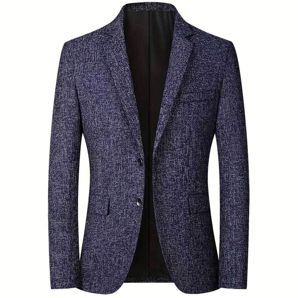 Casual Getextureerde Blazer Voor Heren | Slanke Pasvorm