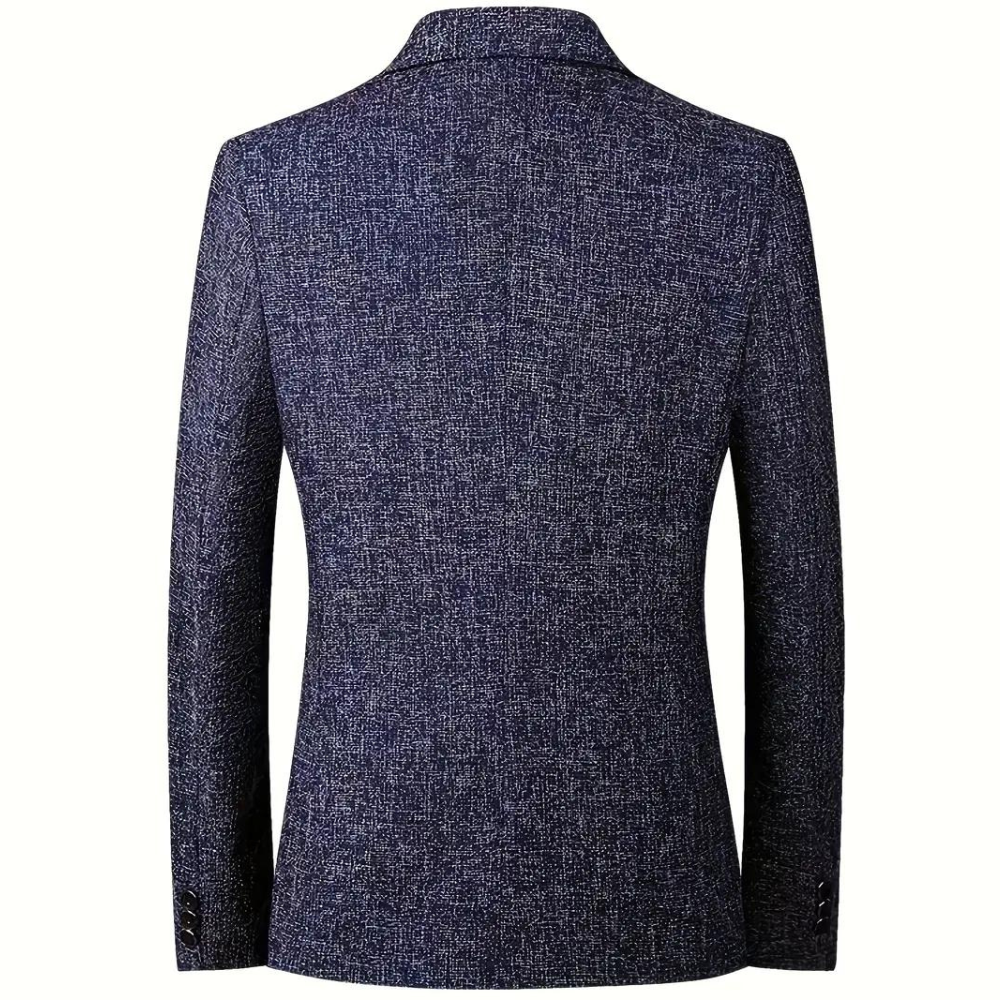 Casual Getextureerde Blazer Voor Heren | Slanke Pasvorm
