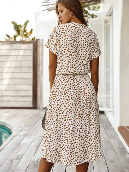 Zomerjurk met Print – Luchtig en Comfortabel voor Warme Dagen – Selina