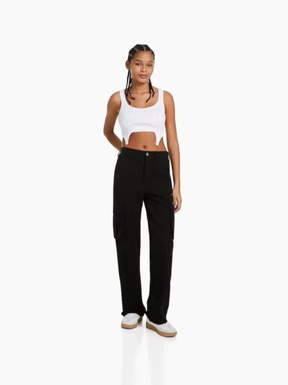 Cargo Pants met Verstelbare Taille – Stijlvol en Functioneel – Daxira