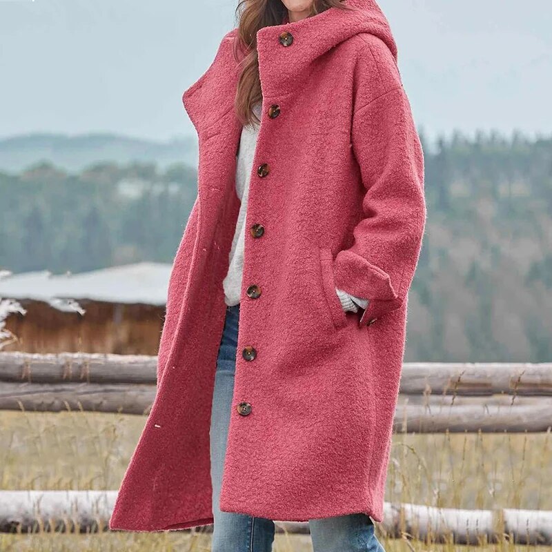 Lange Winterjas Met Capuchon | Warm