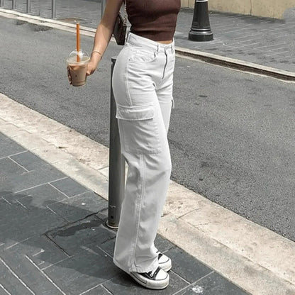 Cargo Pants met Verstelbare Taille – Stijlvol en Functioneel – Daxira