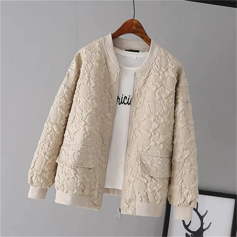 Stijlvol Bomberjack Met Textuur | Warm