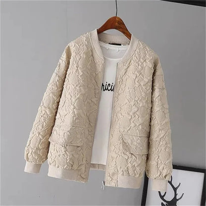 Stijlvol Bomberjack Met Textuur | Warm