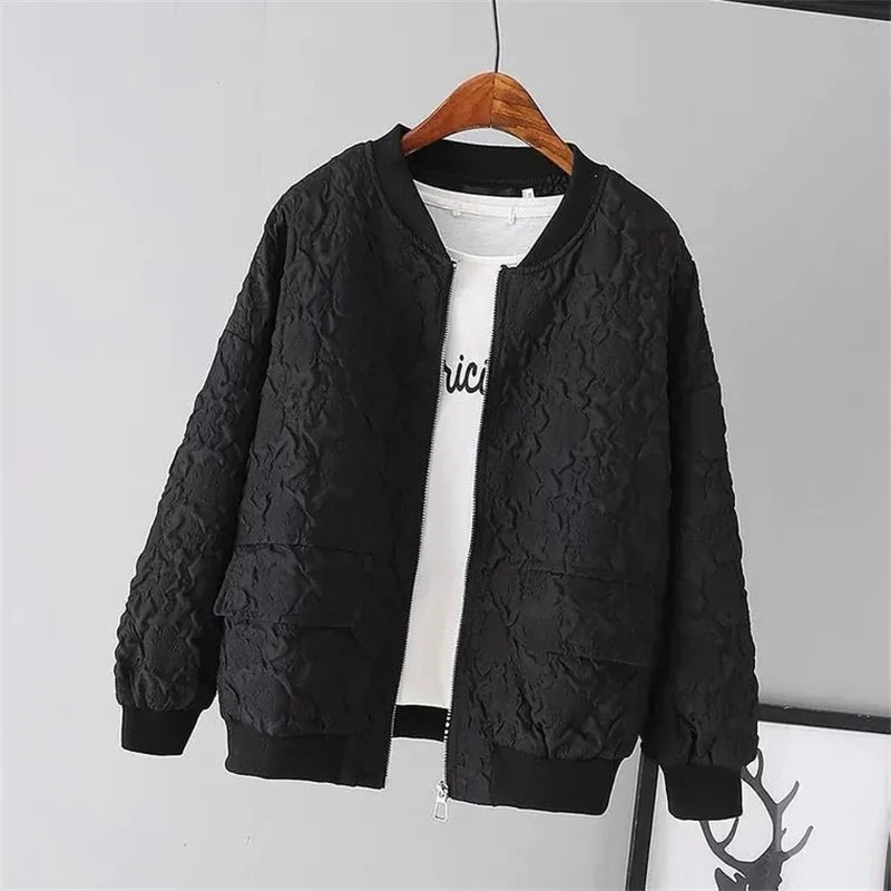 Stijlvol Bomberjack Met Textuur | Warm