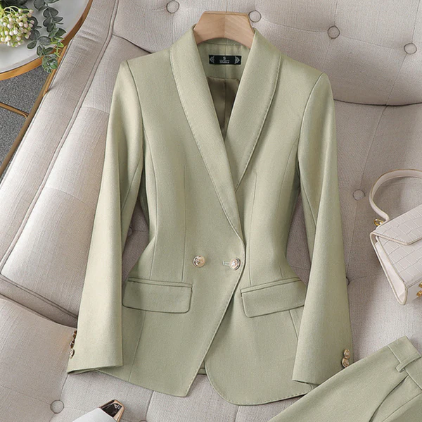 Blazer- en Broekset voor Bruiloft – Elegant & Verfijnd – Léa