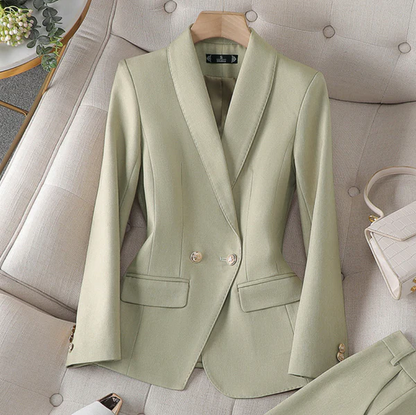 Blazer- en Broekset voor Bruiloft – Elegant & Verfijnd – Léa