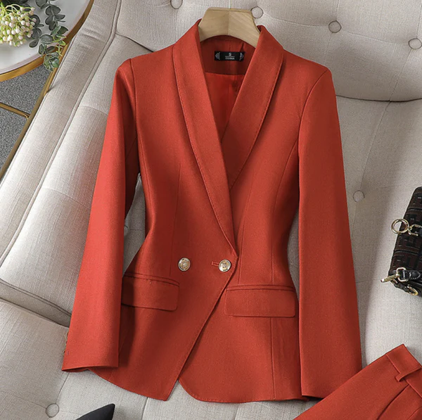 Blazer- en Broekset voor Bruiloft – Elegant & Verfijnd – Léa