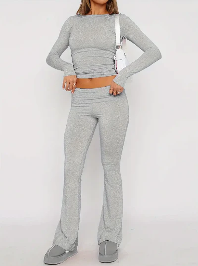 Comfortabele 2-Delige Flare Set - Lumella
