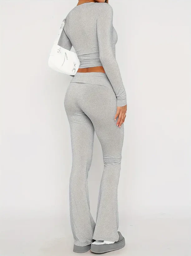 Comfortabele 2-Delige Flare Set - Lumella
