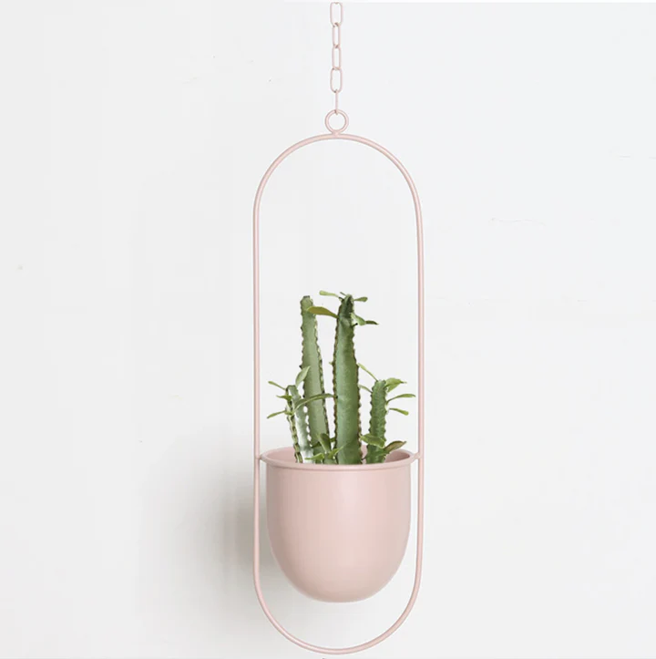 Minimalistische Muurplantenhanger | Moderne Wandhouder voor Planten, Kruiden of Bloempotten – WallBloom Hanger