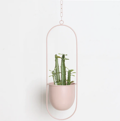 Minimalistische Muurplantenhanger | Moderne Wandhouder voor Planten, Kruiden of Bloempotten – WallBloom Hanger