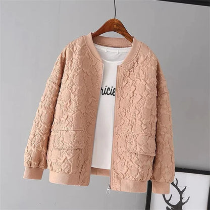 Stijlvol Bomberjack Met Textuur | Warm