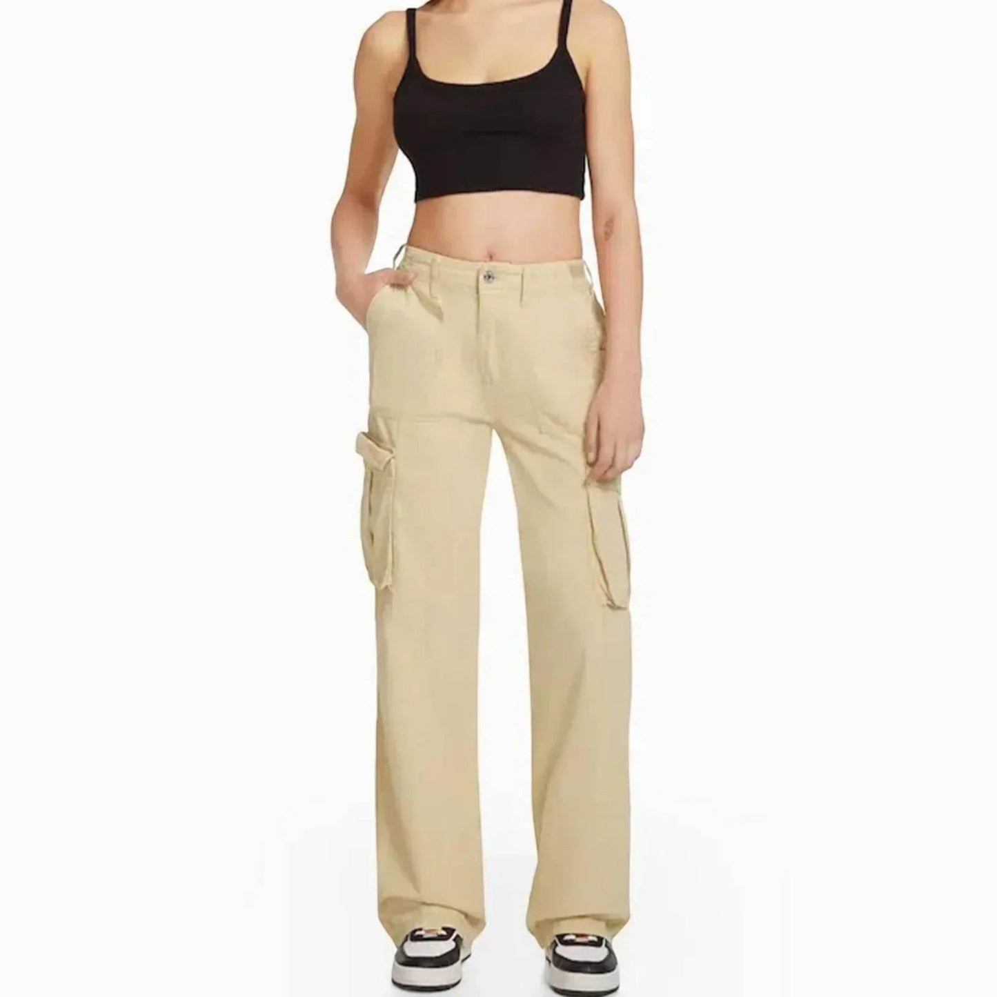 Cargo Pants met Verstelbare Taille – Stijlvol en Functioneel – Daxira